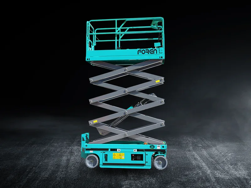 What are the application scope of scissor type aerial work platforms?